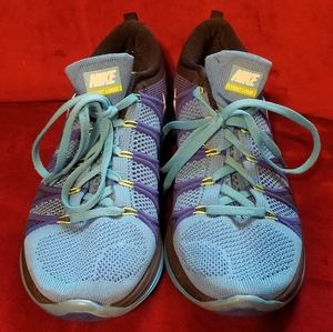 Nike Flyknit Lunar 2 Vivid Blue size 8.5